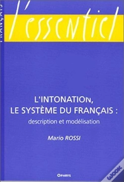 Capa do artigo L'Intonation, Le Systeme Du Francais  Description Et  Modelisation