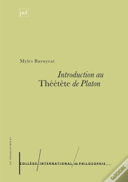 Capa do artigo L'Introduction Au Theetete De Platon