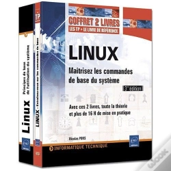Capa do artigo Linux - Coffret De 2 Livres : Maitrisez Les Commandes De Base Du Systeme [3eme Edition]