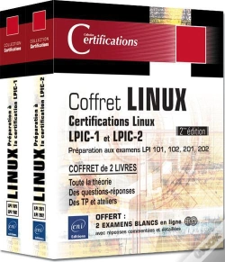 Capa do artigo Linux - Coffret De 2 Livres - Preparation Aux Certifications Lpic-1 Et Lpic-2 (Examens Lpi 101, 102,