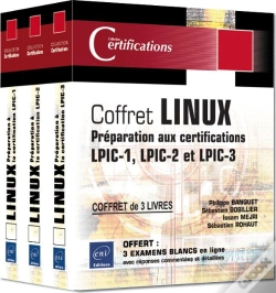 Capa do artigo Linux ; Coffret ; Préparation Aux Certifications Lpic-1, Lpic-2, Lpic-3