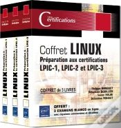 Capa do artigo Linux ; Coffret ; Préparation Aux Certifications Lpic-1, Lpic-2, Lpic-3
