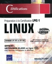 Capa do artigo Linux ; Préparation À La Certification Lpic-1 ; (Examens Lpi 101 Et Lpi 102) (2e Édition)