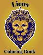 Lions Coloring Book - Preview