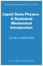 Liquid State Physics - Preview