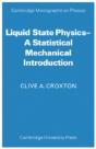 Liquid State Physics - Preview