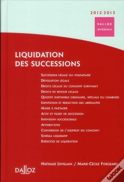 Capa do artigo Liquidation Des Successions (Édition 2012/2013)