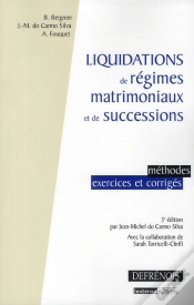 Capa do artigo Liquidations De Regimes Matrimoniaux Et