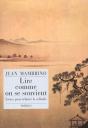 Lire Comme On Se Souvient ; Livres Pour Eclairer La Solitude - Preview
