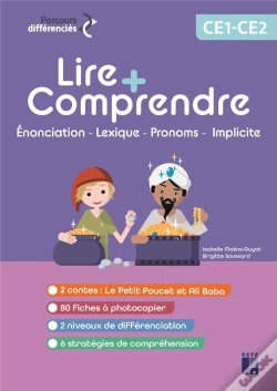 Capa do artigo Lire + Comprendre ; Ce1-Ce2 ; Le Petit Poucet Et Ali Baba