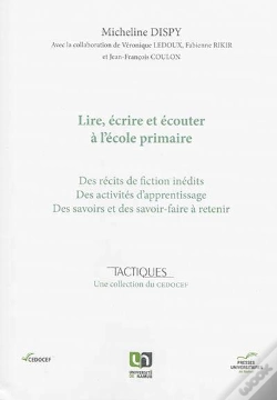 Capa do artigo Lire, Ecrire Et Ecouter A L'Ecole Primaire