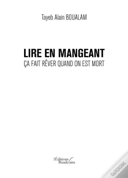 Capa do artigo Lire En Mangeant ; Ça Fait Rêver Quand On Est Mort