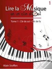 Lire La Musique En Un Clin D'Oeil T.1 ; Clé De Sol ; Clé De Fa