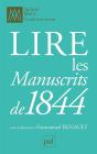 Lire Les Manuscrits De 1844 - Preview