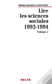 Capa do artigo Lire Les Sciences Sociales 1992-1994 Vol 2