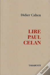 Capa do artigo Lire Paul Celan - Didier Cahen