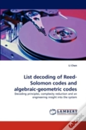 List Decoding Of Reed-Solomon Codes And Algebraic-Geometric Codes