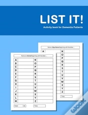 Capa do artigo List It! Activity Book For Dementia Patients