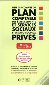 Capa do artigo Liste Des Comptes Du Plan Comptable Des Esms Prives