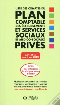 Capa do artigo Liste Des Comptes Du Plan Comptable Des Esms Prives