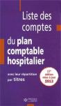 Liste Des Comptes Du Plan Comptable Hospitalier Avec Leur Repartition Par Titres - Preview
