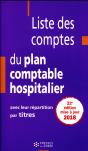 Liste Des Comptes Du Plan Comptable Hospitalier Avec Leur Repartition Par Titres - Preview