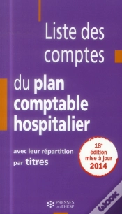 Capa do artigo Liste Des Comptes Du Plan Comptable Hospitalier Avec Leur Repartition Par Titres