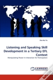 Capa do artigo Listening And Speaking Skill Development In A Tertiary Efl Context