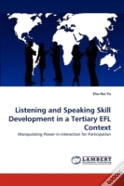 Capa do artigo Listening And Speaking Skill Development In A Tertiary Efl Context