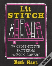 Capa do artigo Lit Stitch - 25 Cross-Stitch Patterns For Book Lovers