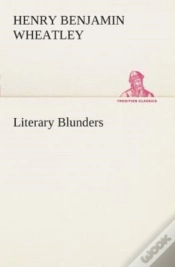 Capa do artigo Literary Blunders