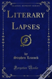 Capa do artigo Literary Lapses