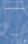 Literature And Materialisms