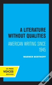 Capa do artigo Literature Without Qualities