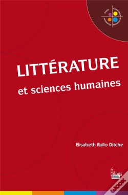 Capa do artigo Littérature Et Sciences Humaines