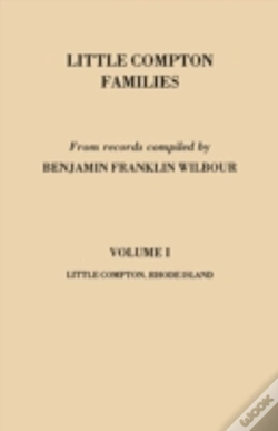 Capa do artigo Little Compton Families. Little Compton, Rhode Island. Volume I