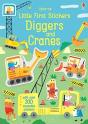 Little First Stickers Diggers And Cranes - Preview