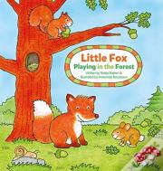 Little Fox. Playing In The Forest