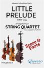 Little Prelude In C Minor - String Quartet (Parts & Score) - Preview