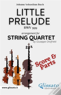 Capa do artigo Little Prelude In C Minor - String Quartet (Parts & Score)