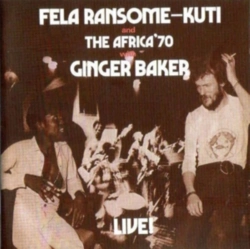 Capa do artigo Live! With Ginger Baker - CD