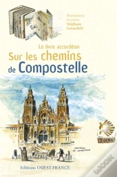 Livre-Accordéon Sur Les Chemins De Compostelle