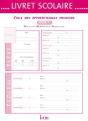 Livret Scolaire Cycle 1 - Preview