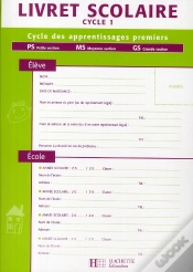 Capa do artigo Livret Scolaire ; Cycle 1 ; Programme 2008