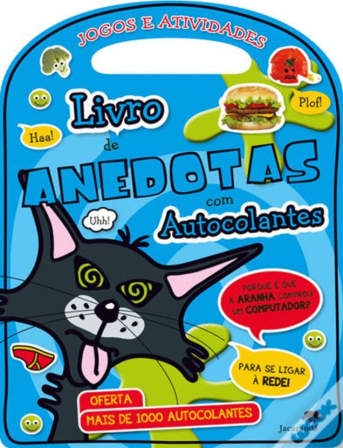 Livro de Anedotas com Autocolantes - Livro - WOOK