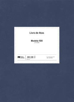 Capa do artigo Livro de Atas - Modelo 100 - 20 Folhas