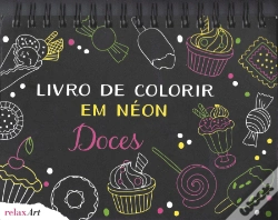 Capa do artigo Livro de Colorir em Néon - Doces