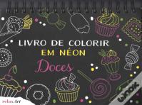 Livro de Colorir em Néon - Doces