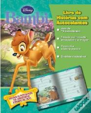 Livro de Histórias com Autocolantes - Bambi