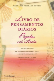 Capa do artigo Livro de Pensamentos Diários de Pegadas na Areia